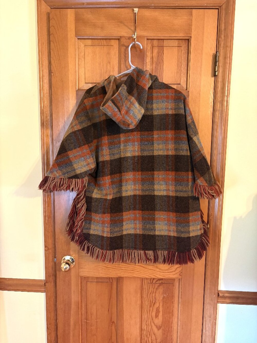 Vintage 1970’s/80’s BOHO Pioneer Wear Reversible Poncho